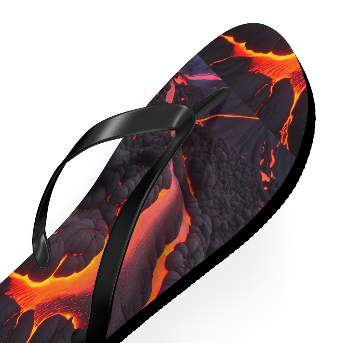 Lava Flow Flip Flops