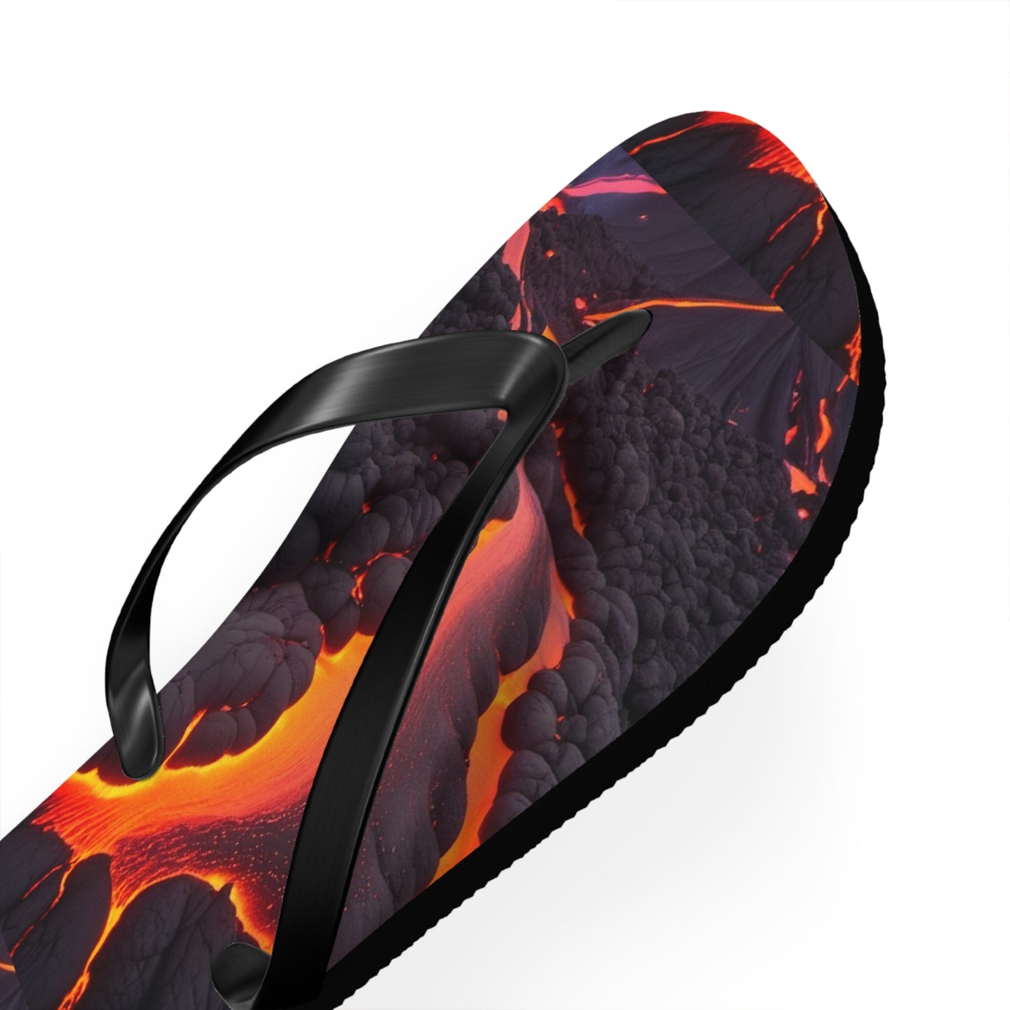 Lava Flow Flip Flops