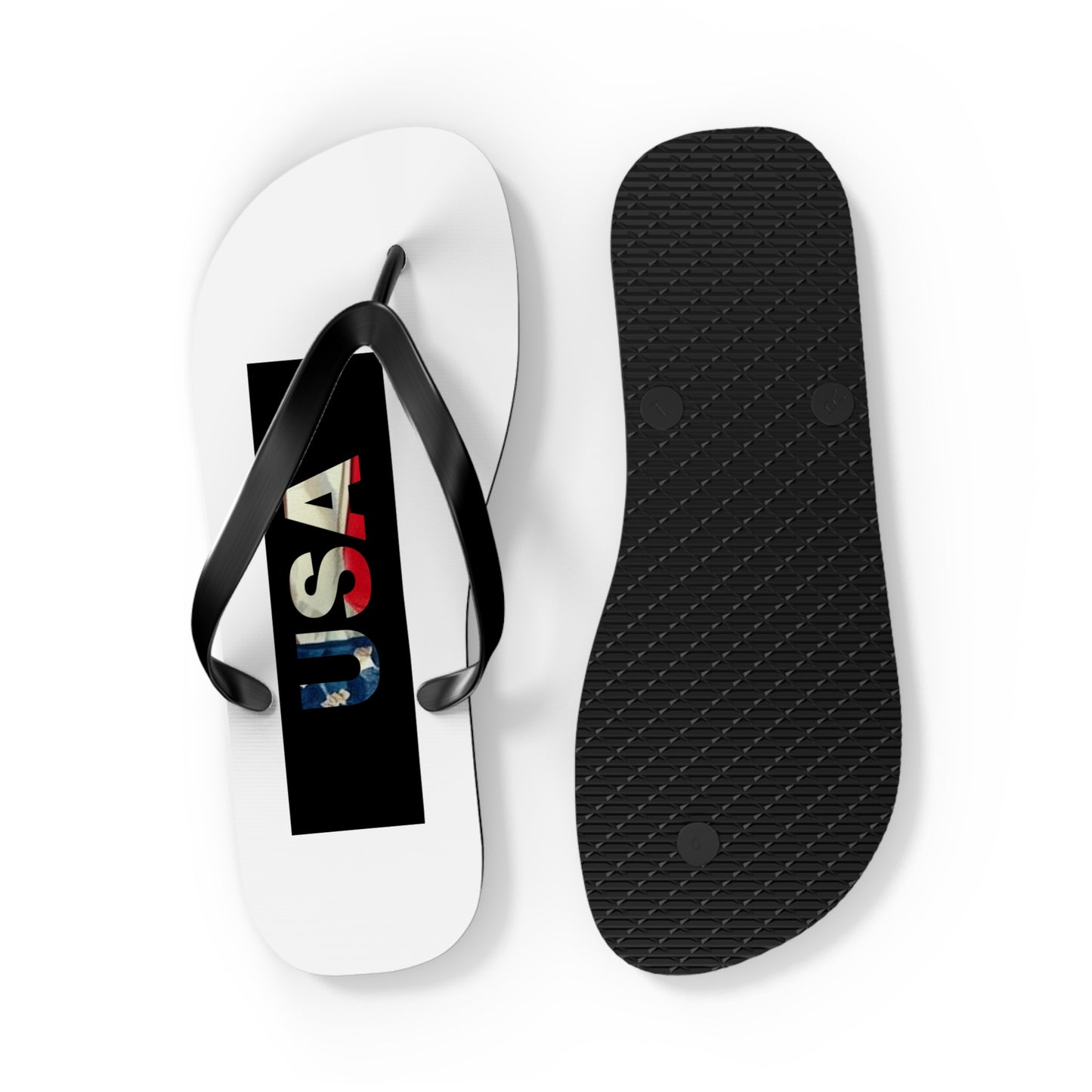 USA American Eagle Flip Flops