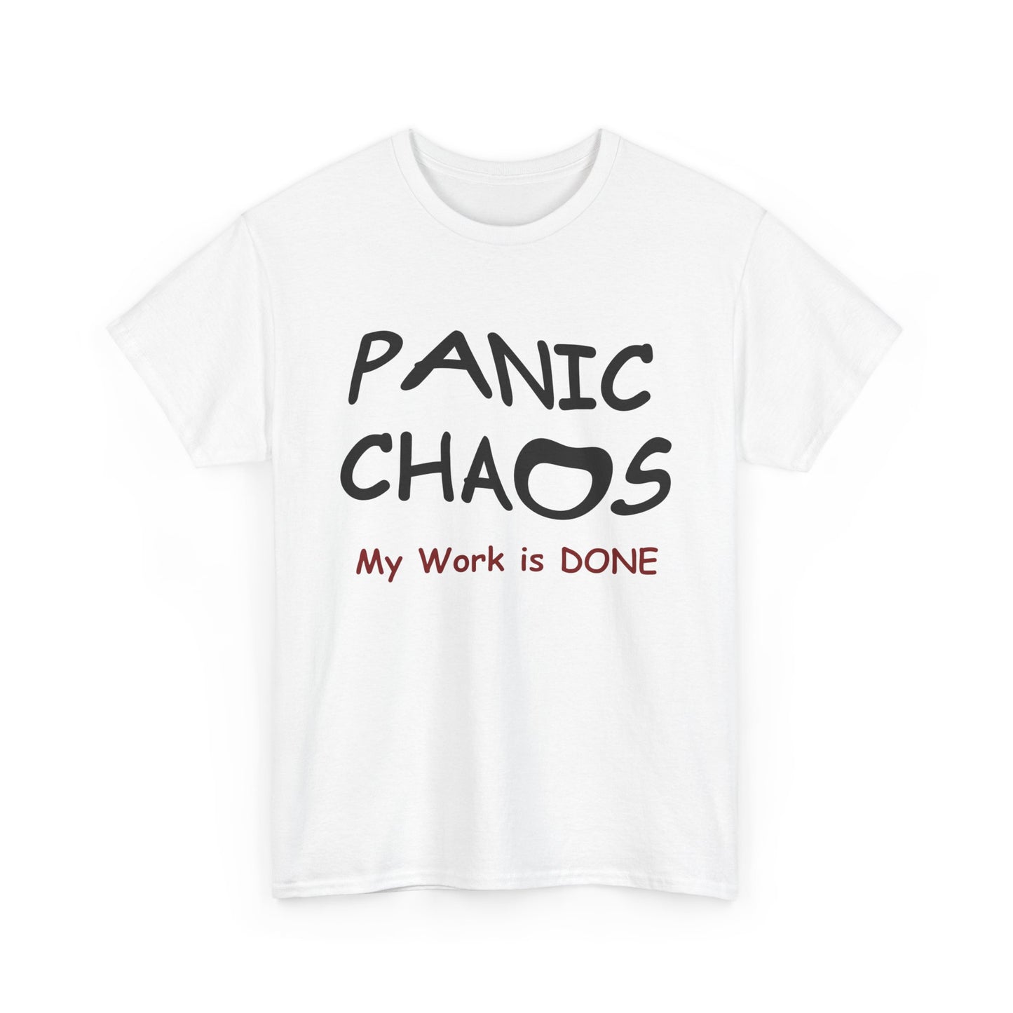 Panic Chaos Unisex Heavy Cotton Tee