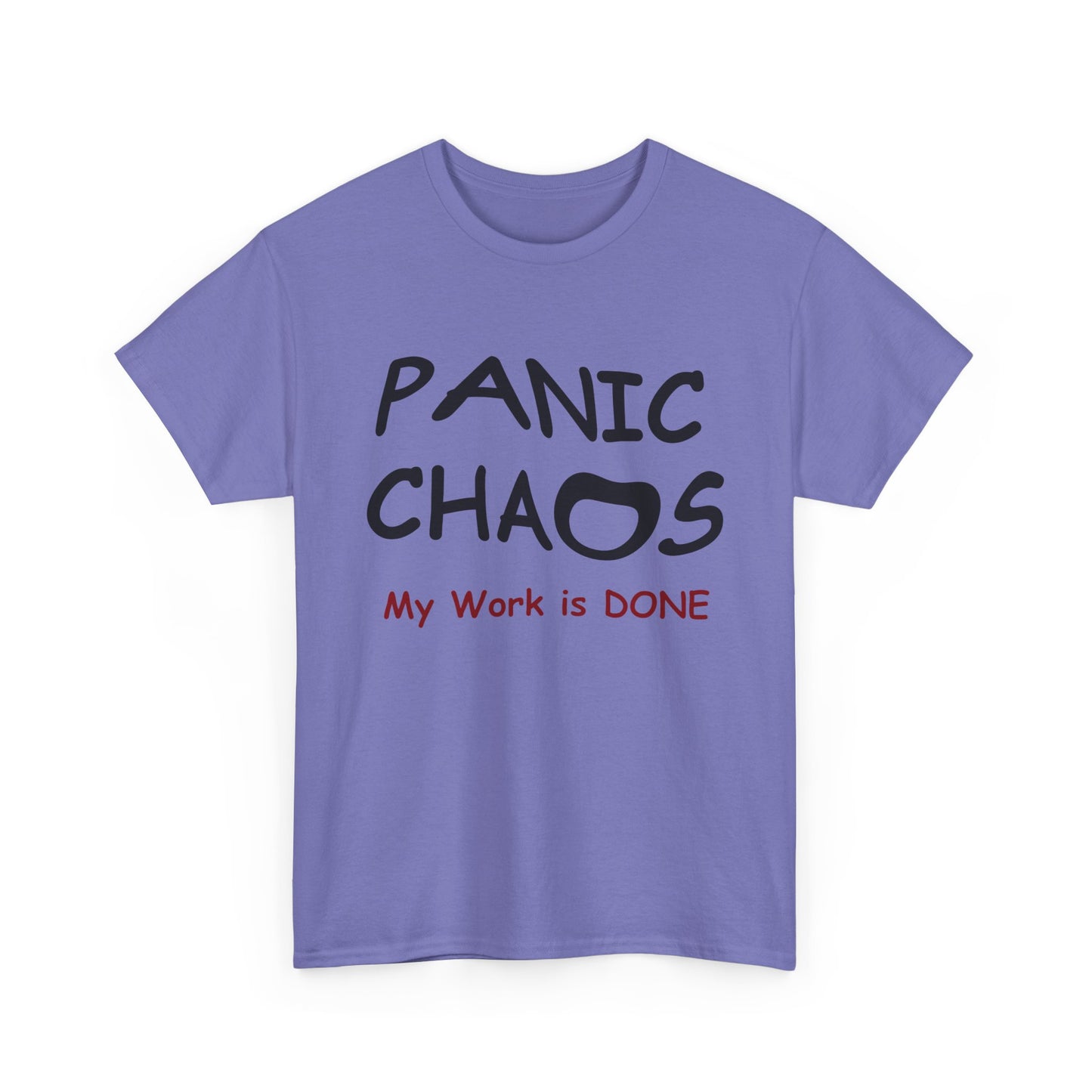 Panic Chaos Unisex Heavy Cotton Tee