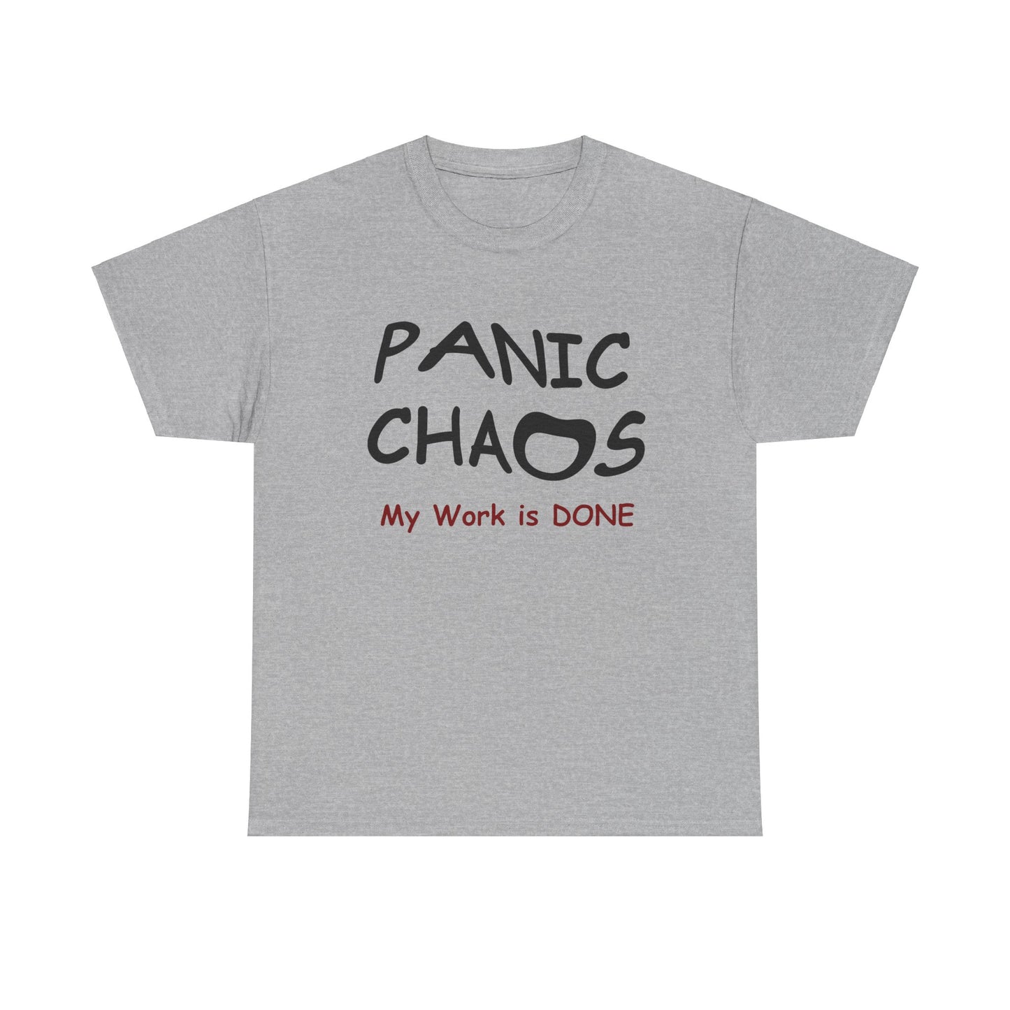 Panic Chaos Unisex Heavy Cotton Tee