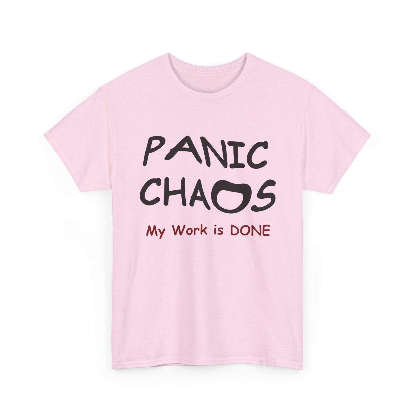 Panic Chaos Unisex Heavy Cotton Tee