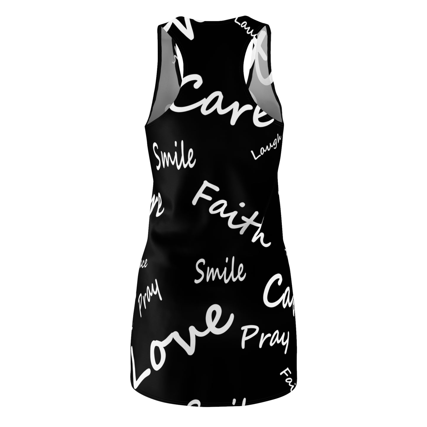 Faith and Pray Women's Cut & Sew Racerback Dress (AOP)