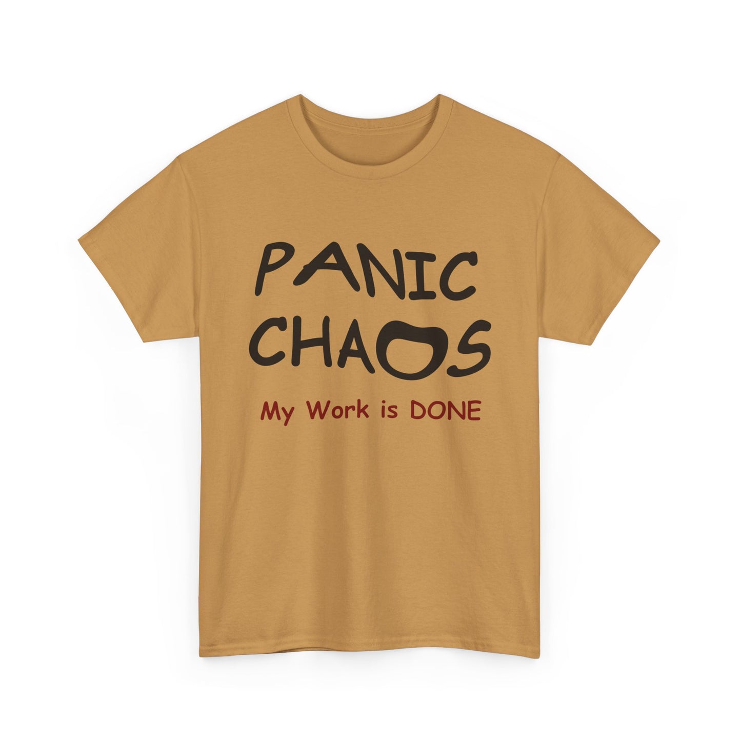 Panic Chaos Unisex Heavy Cotton Tee