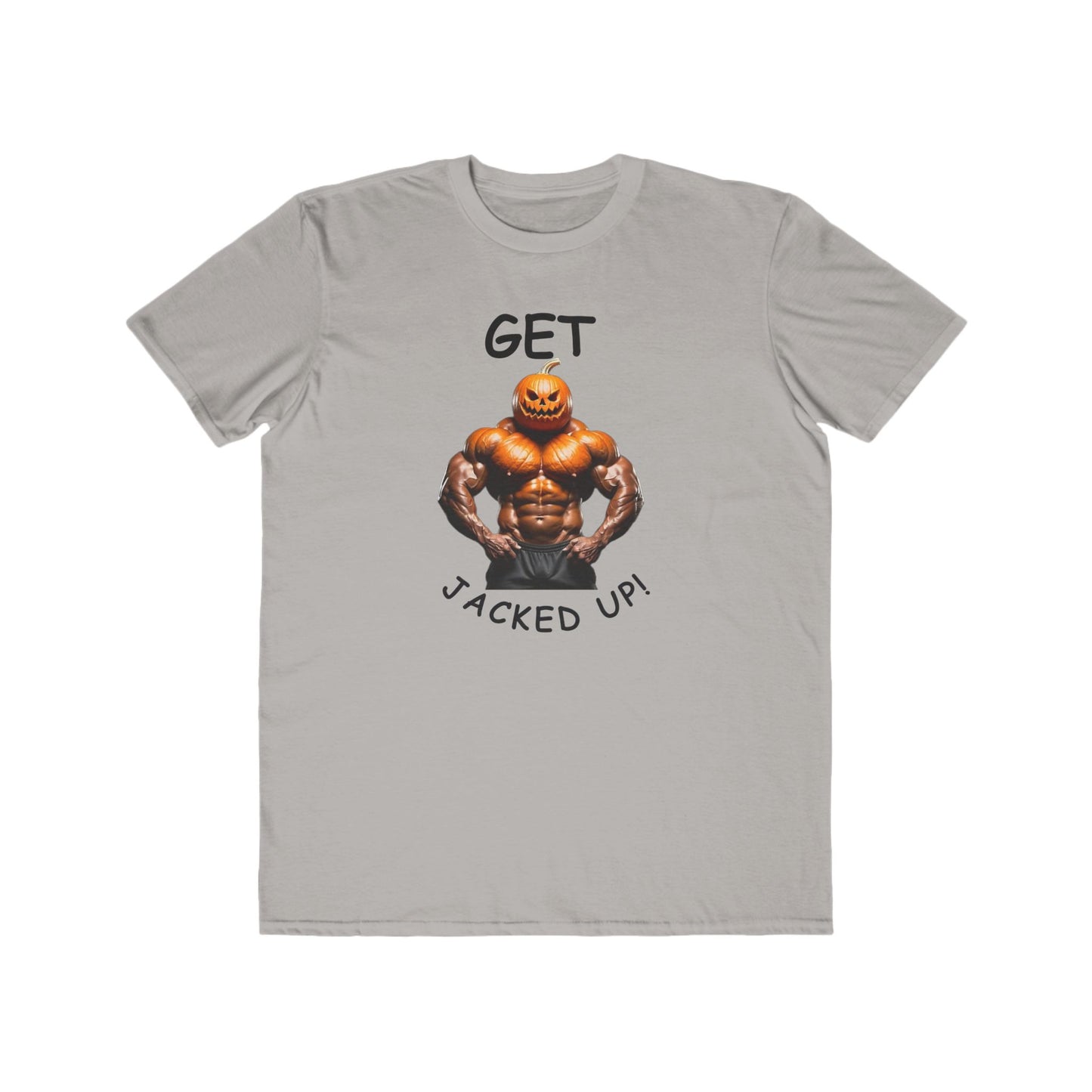 Get Jacked Up Pumpkin Head Men's Lightweight Fashion Tee