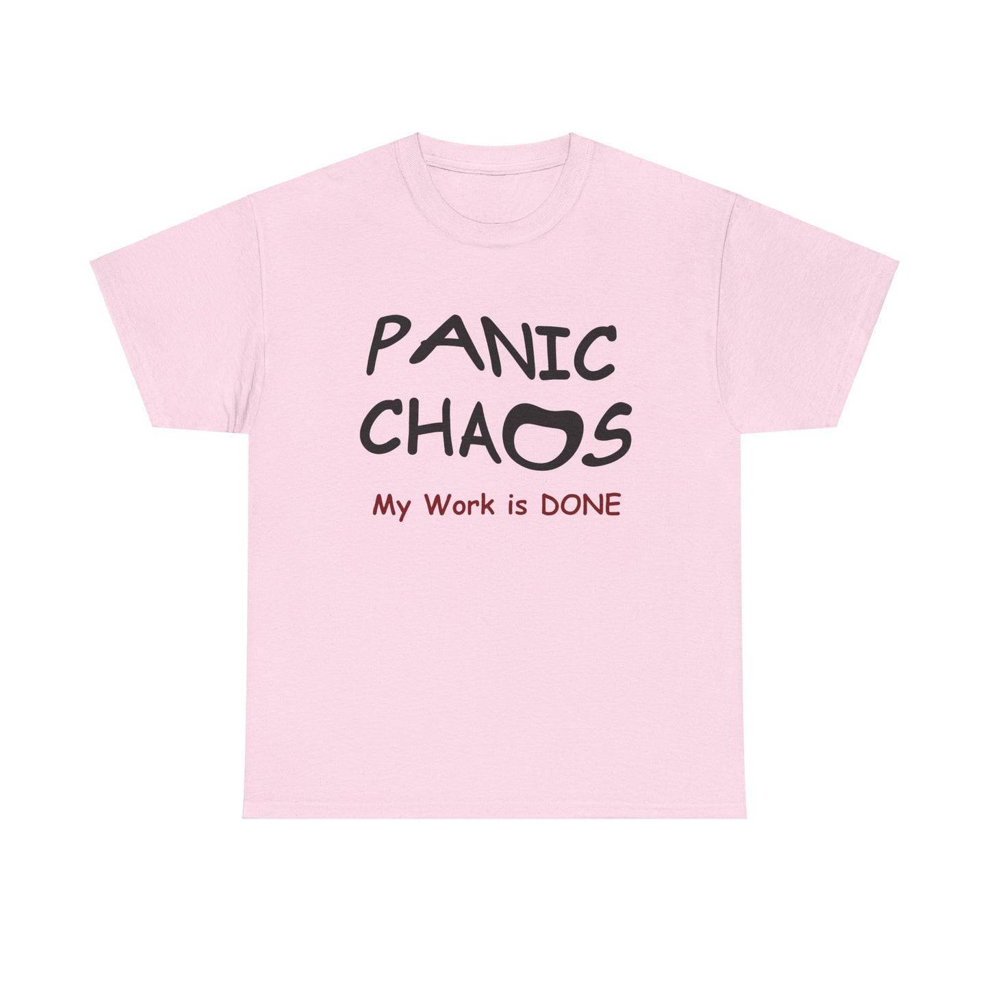 Panic Chaos Unisex Heavy Cotton Tee