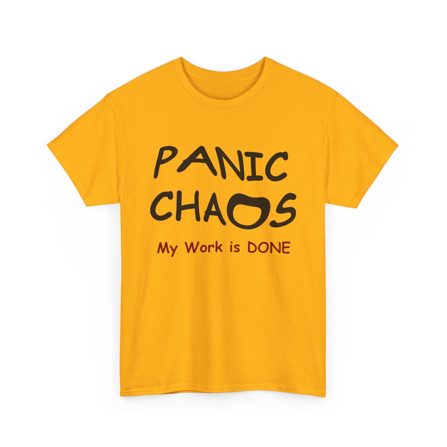 Panic Chaos Unisex Heavy Cotton Tee