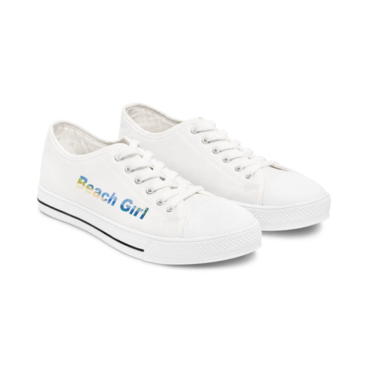 Beach Girl Women's Low Top Sneakers