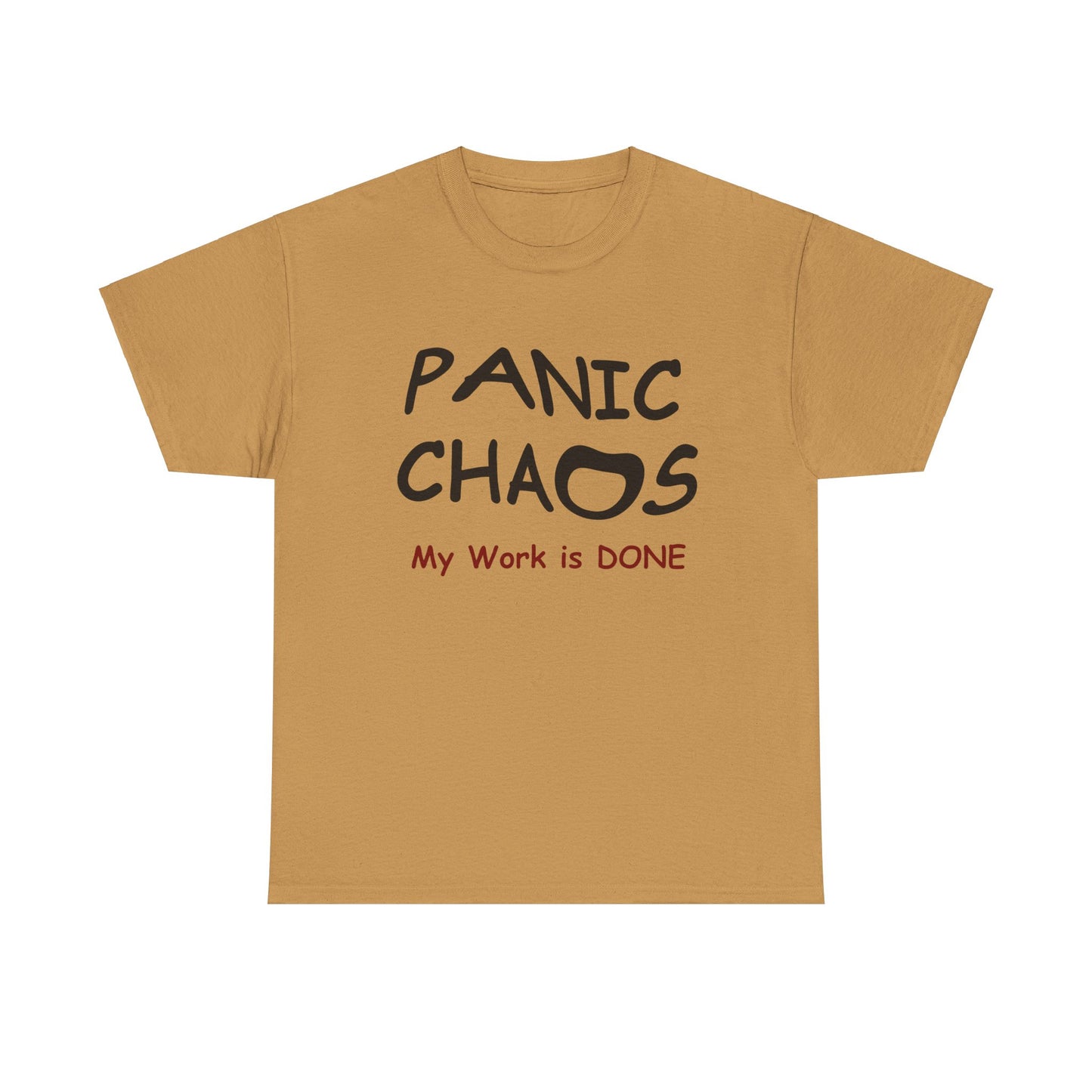 Panic Chaos Unisex Heavy Cotton Tee