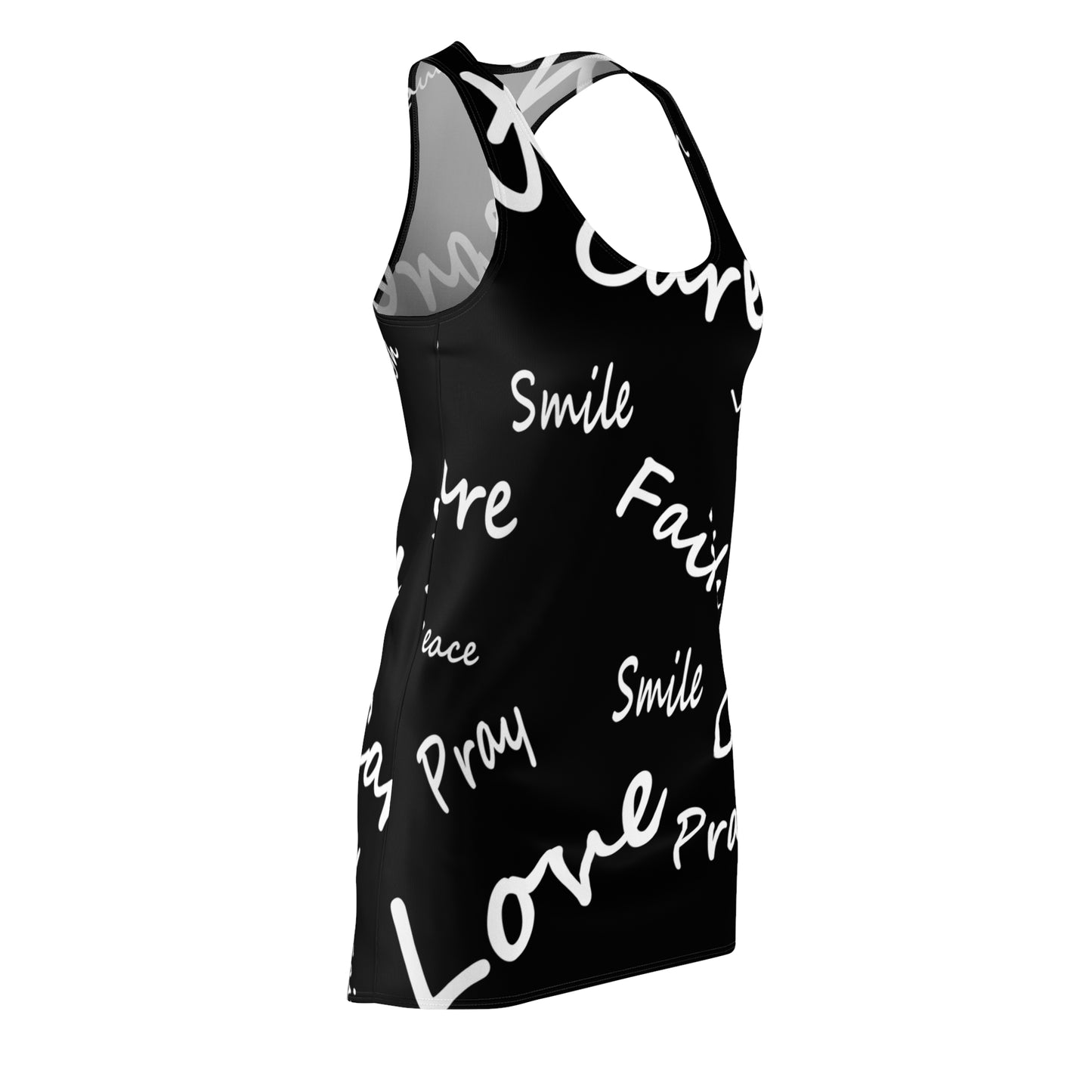 Faith and Pray Women's Cut & Sew Racerback Dress (AOP)