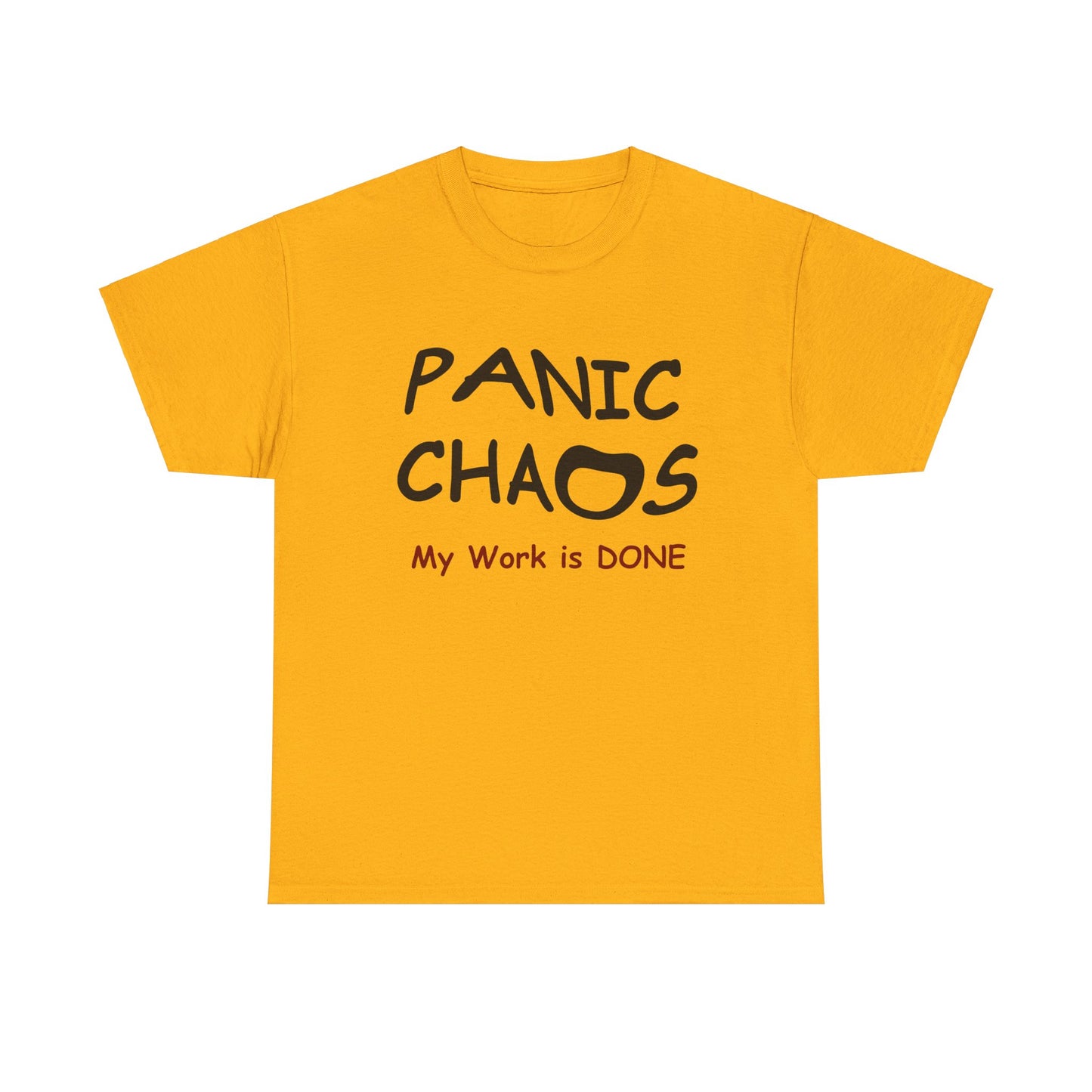 Panic Chaos Unisex Heavy Cotton Tee