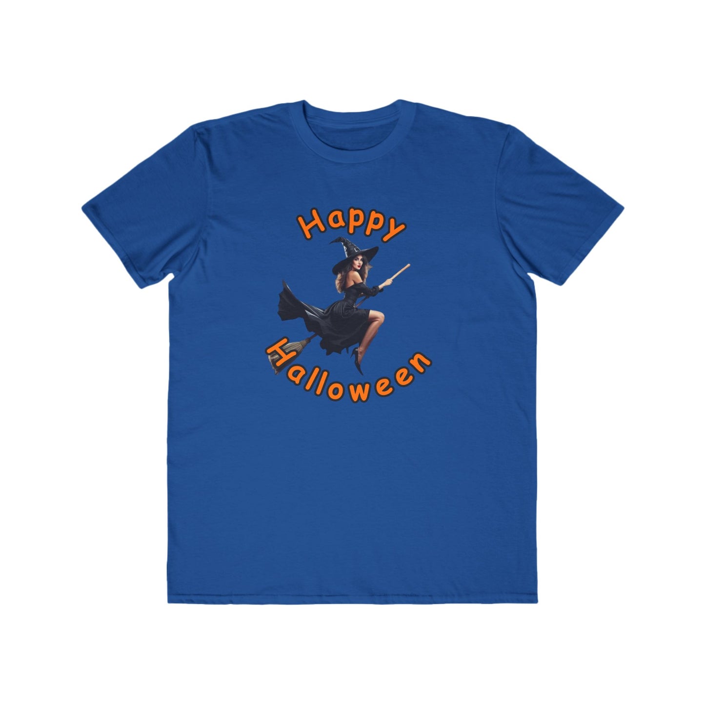 Happy Halloween Witch Men's Lightweight Fashion Tee