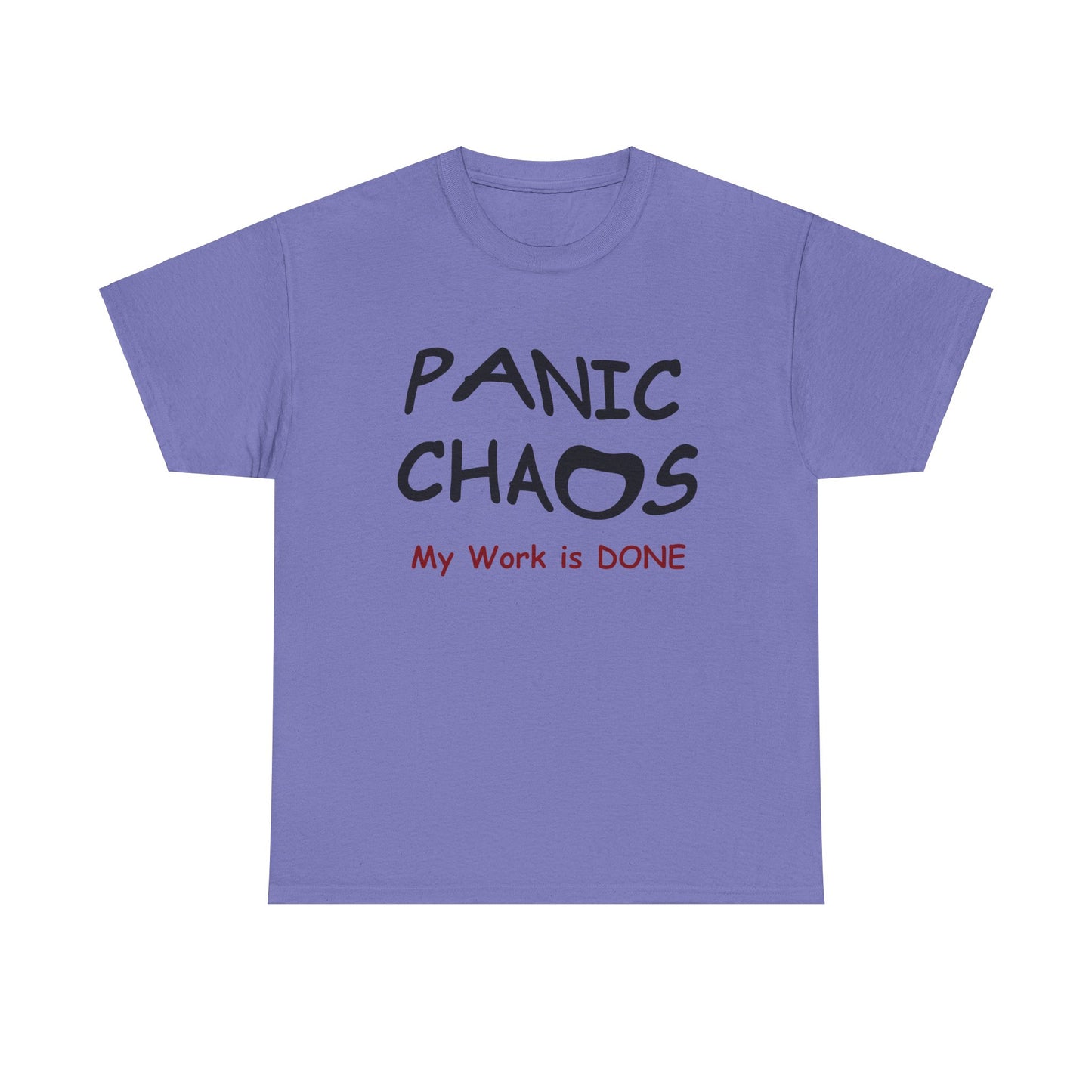 Panic Chaos Unisex Heavy Cotton Tee