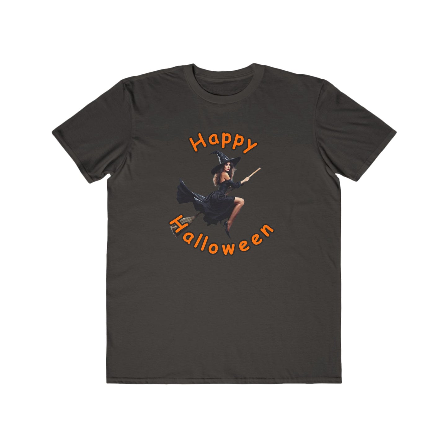 Happy Halloween Witch Men's Lightweight Fashion Tee