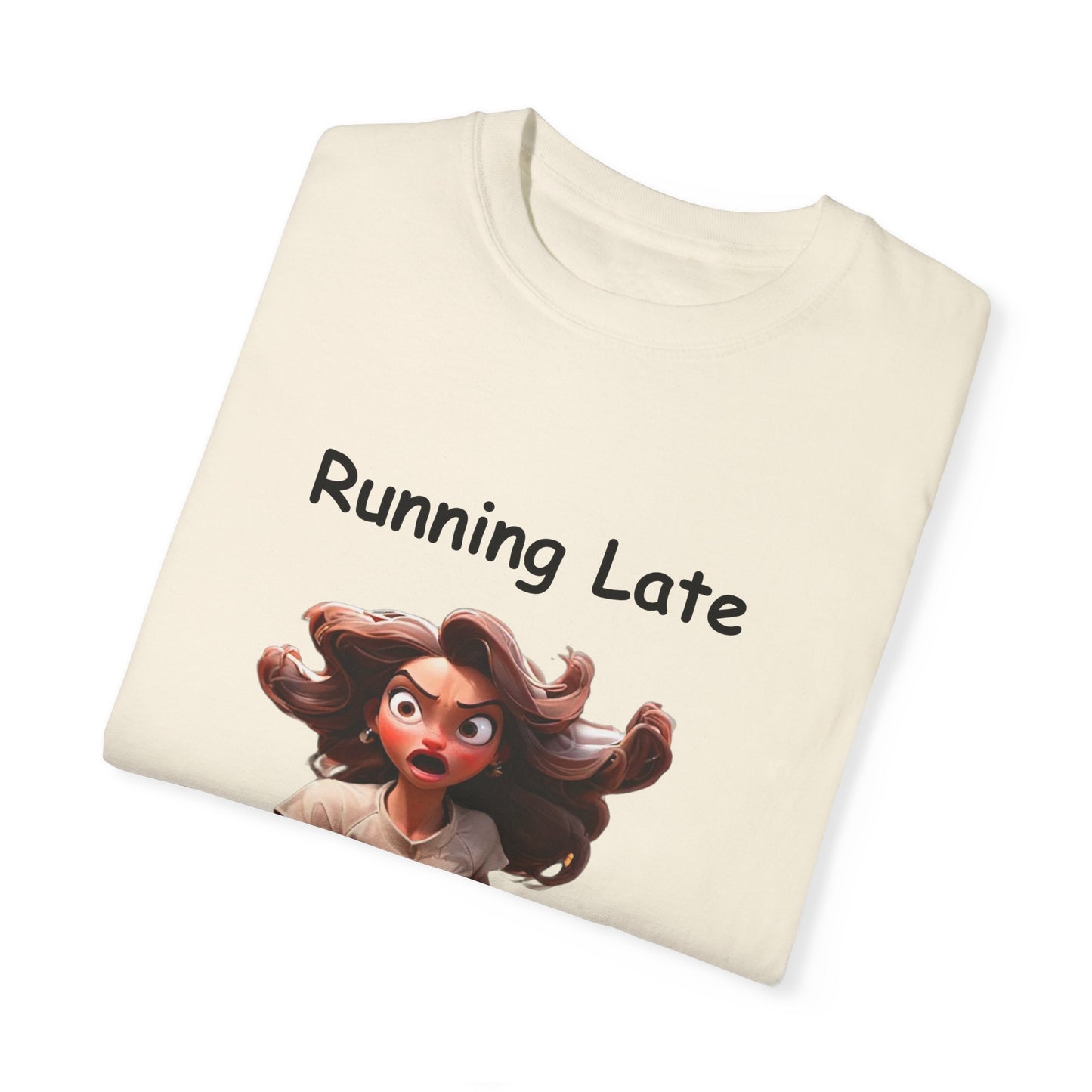 Running Late is my Cardio Unisex Garment-Dyed T-shirt