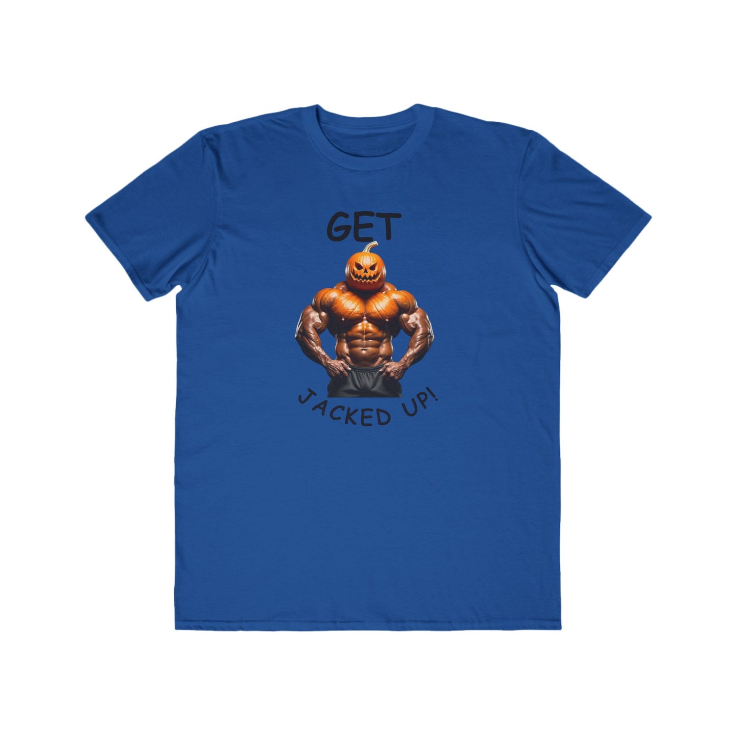 Get Jacked Up Pumpkin Head Men's Lightweight Fashion Tee