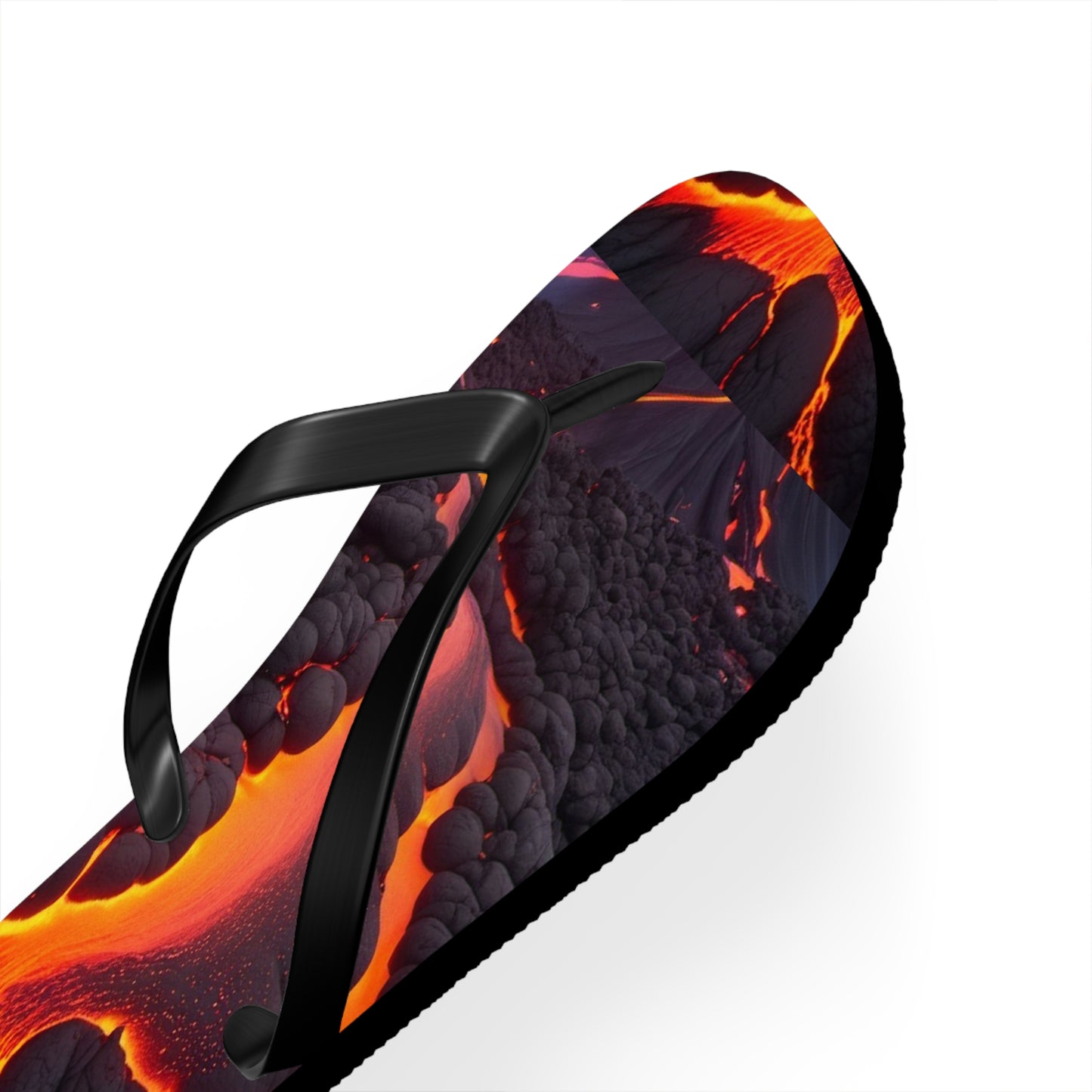 Lava Flow Flip Flops