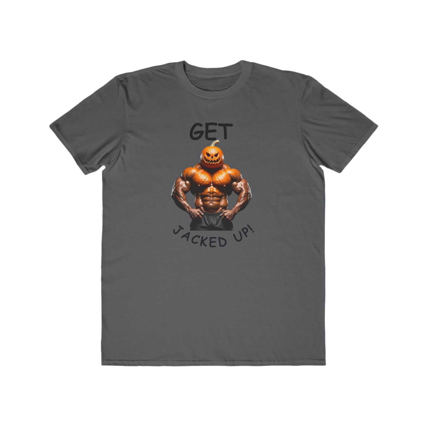 Get Jacked Up Pumpkin Head Men's Lightweight Fashion Tee