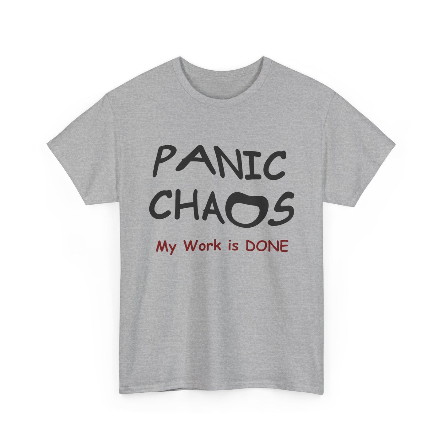 Panic Chaos Unisex Heavy Cotton Tee