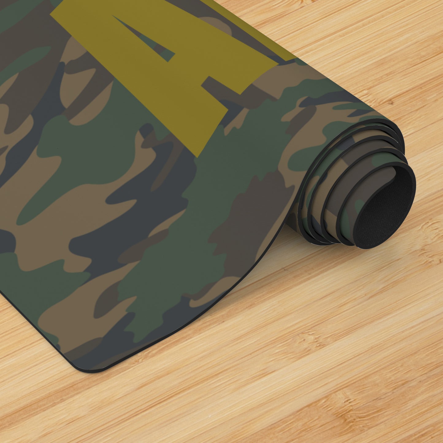 Army Camo Yoga Mat