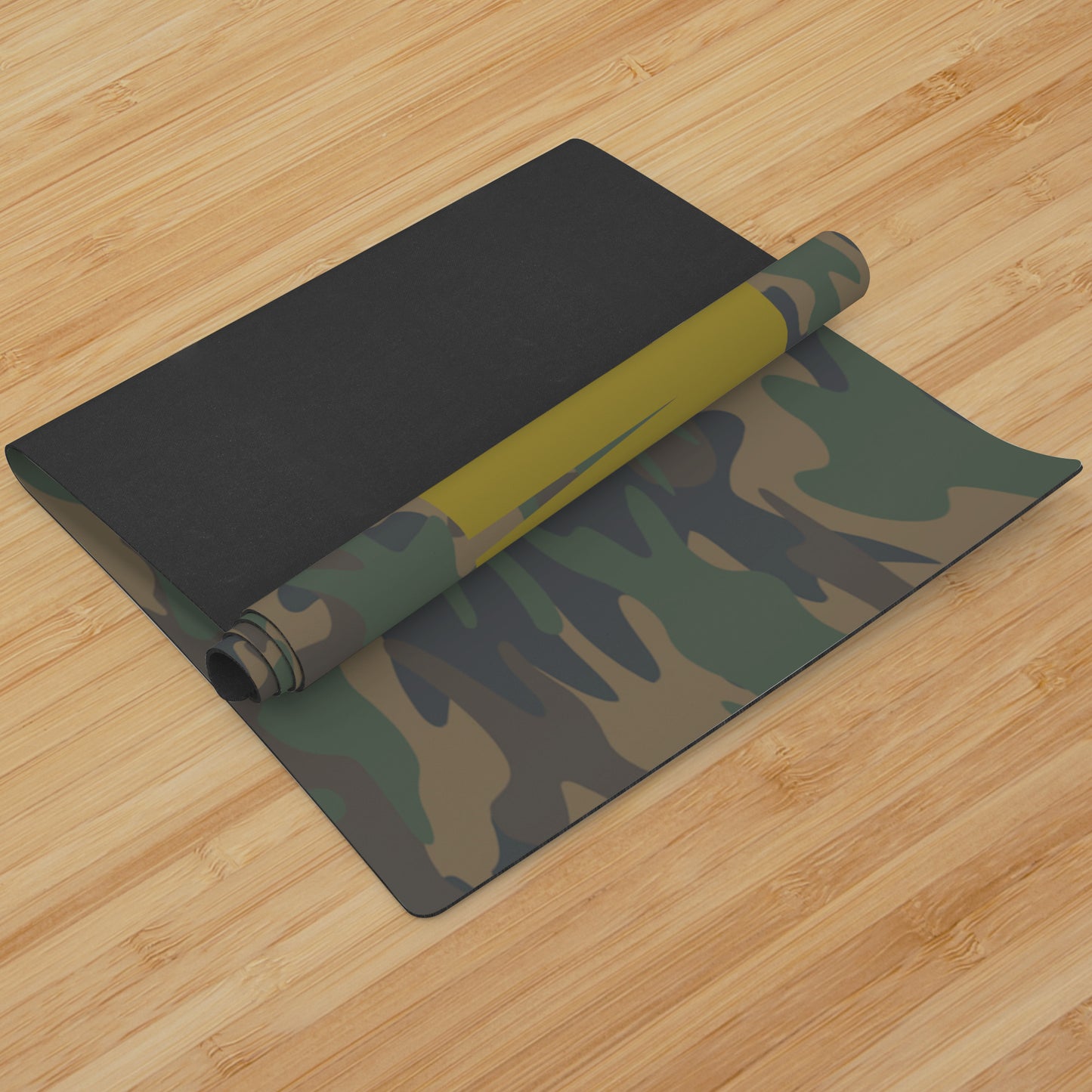 Army Camo Yoga Mat