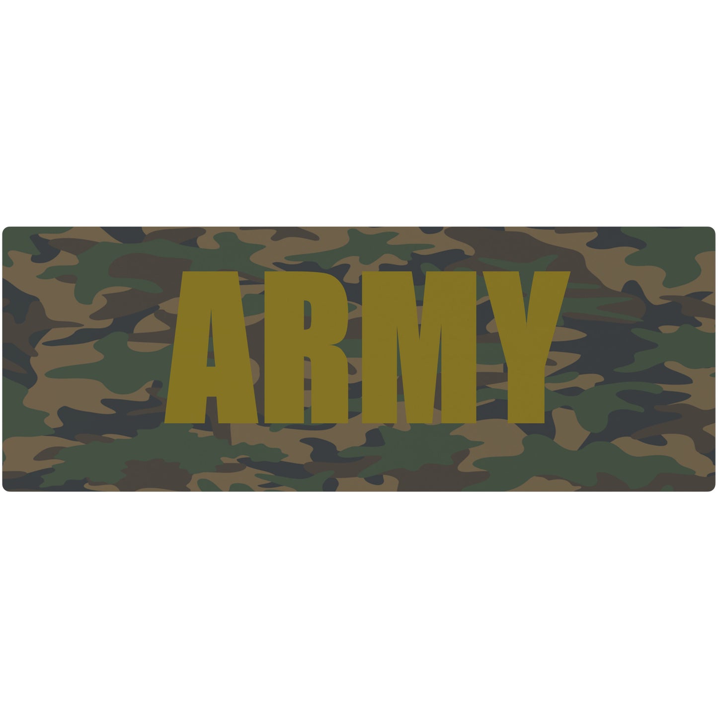 Army Camo Yoga Mat