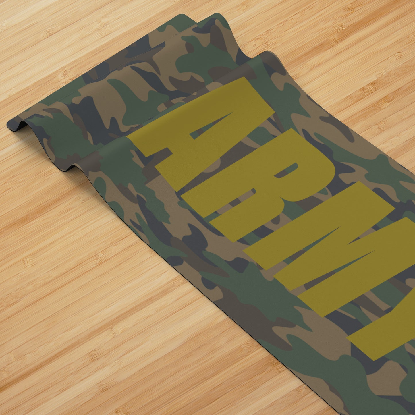 Army Camo Yoga Mat