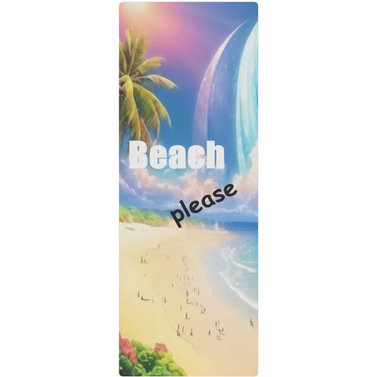 Beach Please Yoga Mat