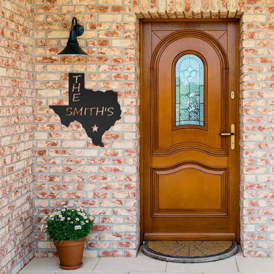 Family Name State of Texas (Customizable)