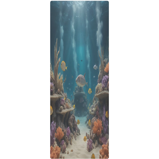 Underwater with Fish Yoga Mat