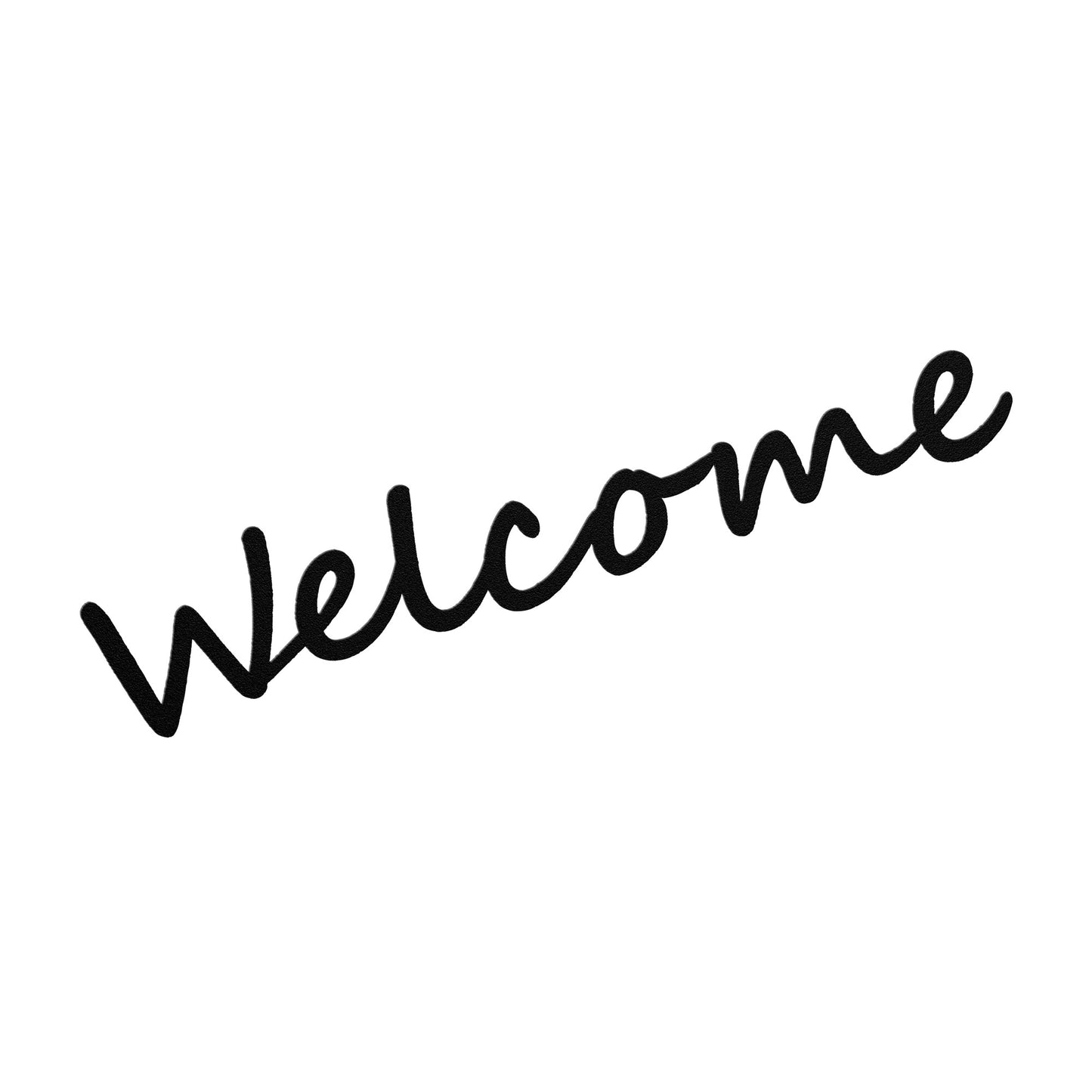 Welcome Metal Sign